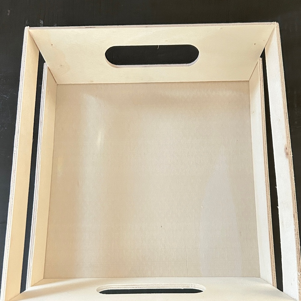 Wooden Storage Crate